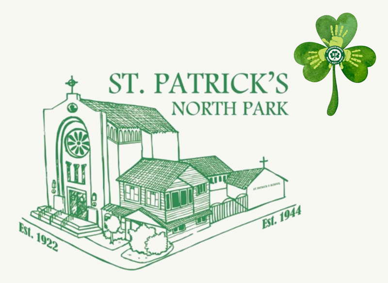 St Patrick Preschool Sketch